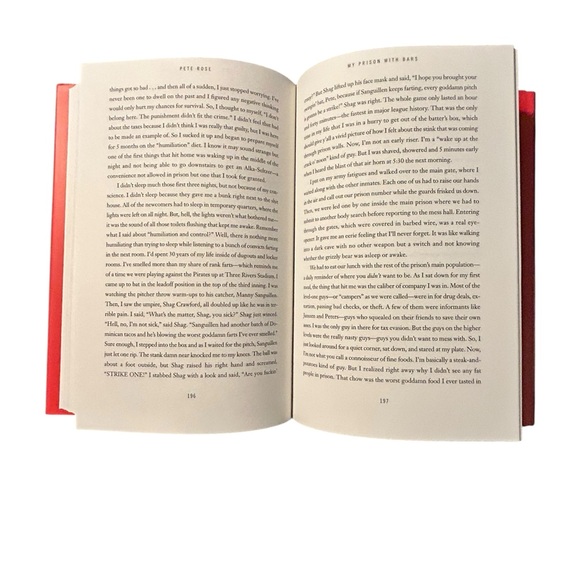 First Edition First Printing Pete Rose My Prison Without Bars Hardcover Book - Picture 8 of 11